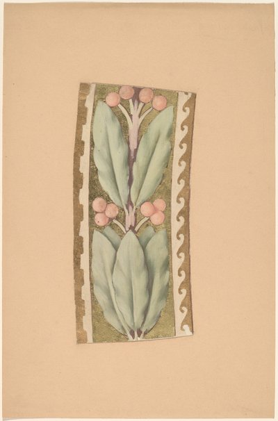 Studie for et grensedesign av Charles Sprague Pearce