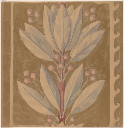 Study for a Border Design [recto] av Charles Sprague Pearce