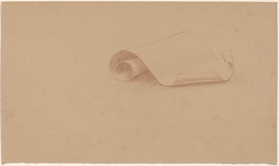 Studie av en rulle av Charles Sprague Pearce