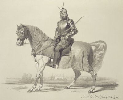Panjab: Rajah Lal Sing, plate 13 fra 'Recollections of India', gravert av Auguste Francois Laby (1784-1860) 1847 av Charles Stewart Hardinge