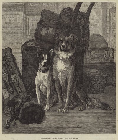 Fremmede og pilegrimer av Charles Trevor Garland