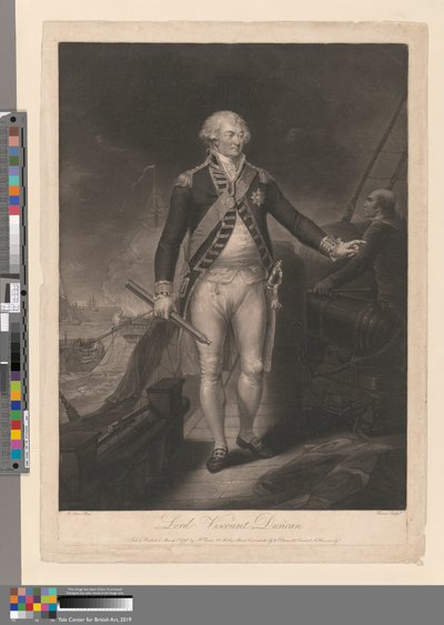 Lord Viscount Duncan av Charles Turner