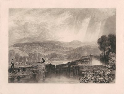 Mer Park fra Rivers of England av Charles Turner