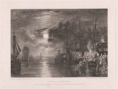 Shields, ved elven Tyne av Charles Turner