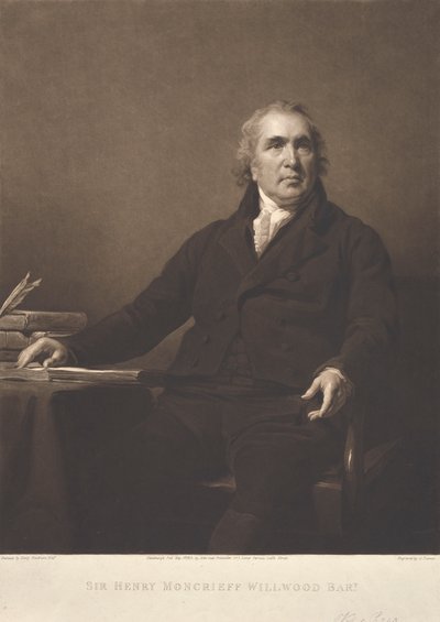 Sir Henry Moncrieff Willwood av Charles Turner