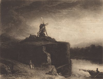 The Mill, utgitt 1823. av Charles Turner