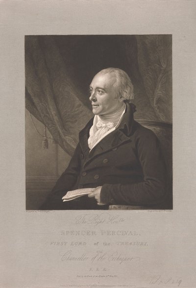 Den rette ærede Spencer Perceval av Charles Turner