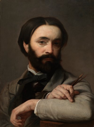 Selvportrett av Charles Verlat