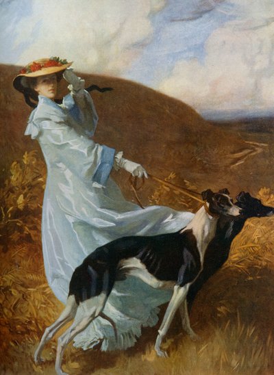 Diana of the Uplands, c1903-1904, 1912. av Charles Wellington Furse