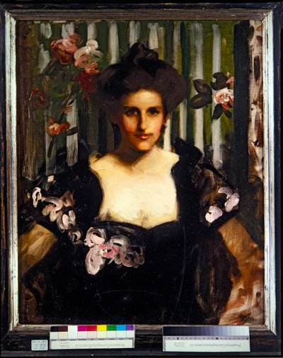 Portrett av en dame (maleri) av Charles Wellington Furse