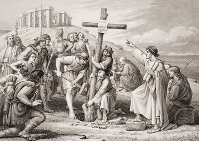 Den første forkynnelsen av kristendommen i Storbritannia, fra 
