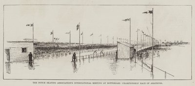 Det nederlandske skøyteforbundets internasjonale møte i Rotterdam, Championship Race of Amateurs av Charles Whymper