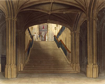 En trapp, Windsor Castle, fra 