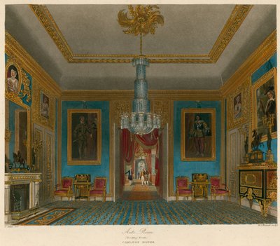 Ante Room, Carlton House, London, med utsikt mot nord av Charles Wild