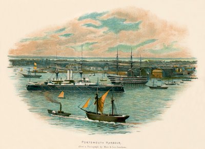 Portsmouth havn av Charles Wilkinson