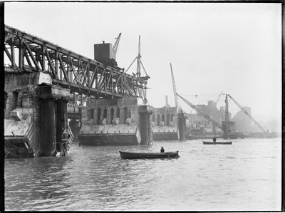 Riving av Waterloo Bridge, Lambeth, Greater London Authority, 1936. av Charles William Prickett
