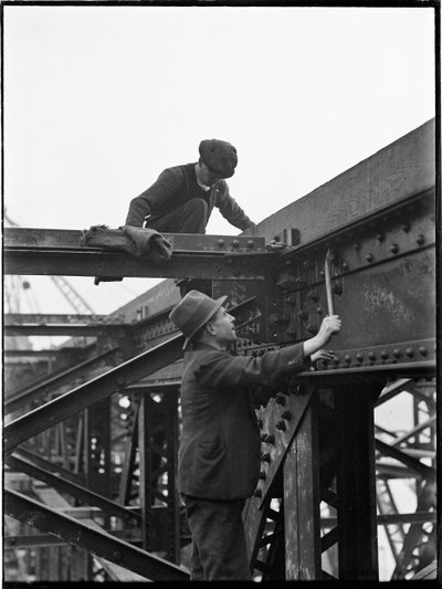 Riving av Waterloo Bridge, Lambeth, Greater London Authority, 1936. av Charles William Prickett