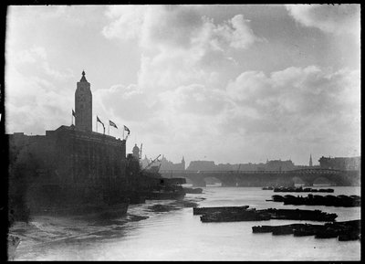 Oxo Tower Wharf, Bargehouse Street, Southwark, Greater London Authority, 1930-tallet. av Charles William Prickett