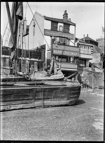 Prospect of Whitby, Wapping Wall, Wapping, Tower Hamlets, Greater London Authority, 1930-tallet. av Charles William Prickett