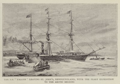SS Falcon forlater St John