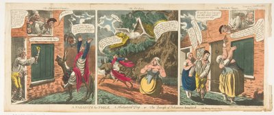 Et paradis [sic] for Fools-A Nocturnal Trip-eller-The Disciple of Johanna benigh..., 1. september 1814. av Charles Williams