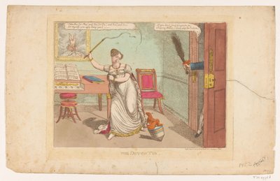 De Hollandse tol, 1814 The Dutch Toy (tittel på objekt) av Charles Williams
