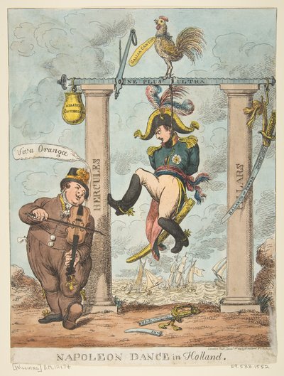 Napoleon-dans i Holland, 1. januar 1814 av Charles Williams