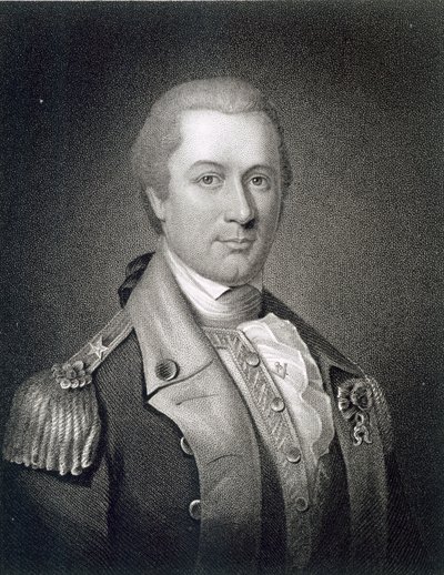 General Otho Holland Williams (1749-94) gravert av James Barton Longacre (1794-1869) av Charles Willson Peale