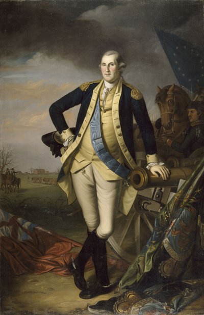 George Washington etter slaget ved Princeton 3. januar 1777 av Charles Willson Peale