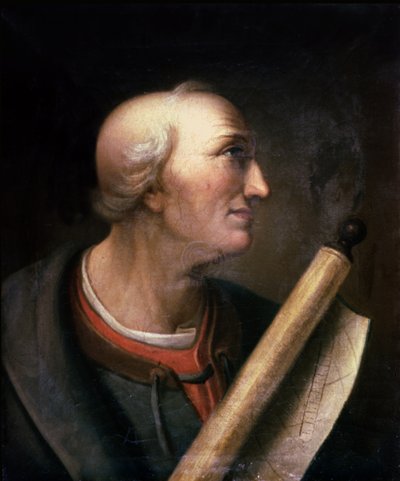 Portrett av Amerigo Vespucci (1452-1512) 1816 av Charles Willson Peale