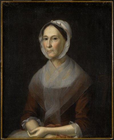 Portrett av fru William Strachan, ca. 1770-1772 av Charles Willson Peale
