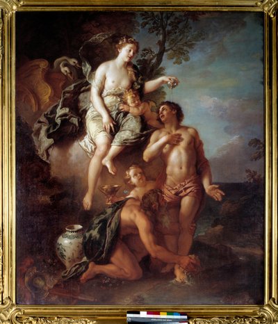 Enees guddommelighet. Maleri av Charles De Lafosse (1636-1716) av Charles de Lafosse
