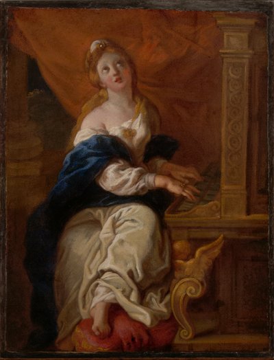 Hellige Cecilia av Charles de la Fosse