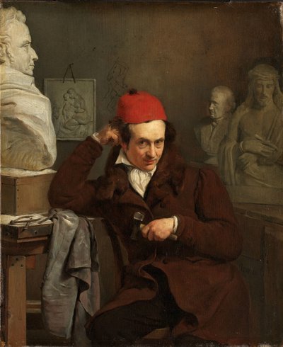Portrett av Louis Royer Portrett av Louis Royer (1793-1868). Skulptør av Charles van Beveren