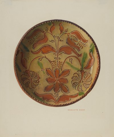 Plate av Charlotte Angus