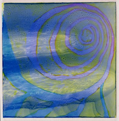 Boodhoo Lagoon, 2000 (olje på gesso) av Charlotte Johnstone