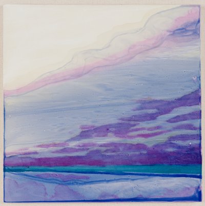 Caimant, 2000 (olje på gips) av Charlotte Johnstone