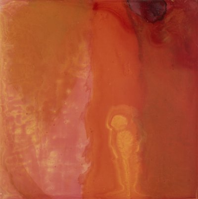 Ostefisk, 1997 (olje og glasur på gessobrett) av Charlotte Johnstone