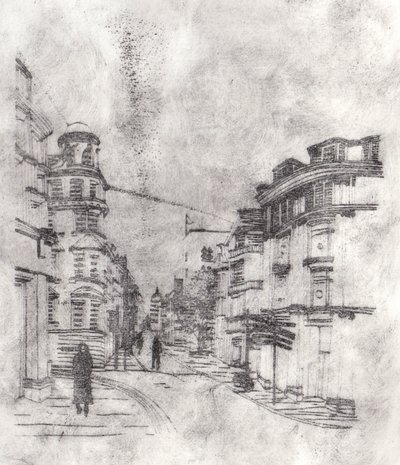 Cornmarket Street, 2019 av Charlotte Orr