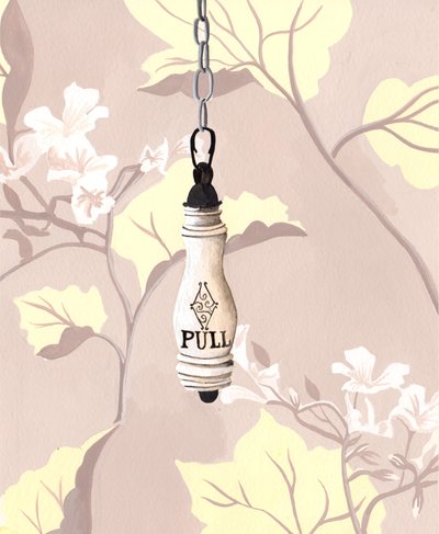 Pull, 2014 (gouache) av Charlotte Orr