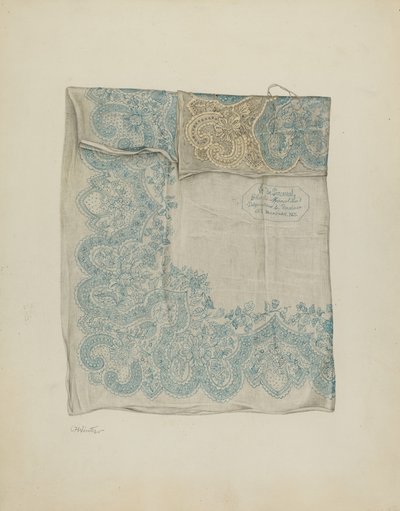 Lommetørkle av Charlotte Winter