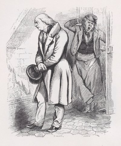 Loftet fra The Complete Works of Béranger, 1836. av Cherrier