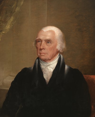 James Madison (1751–1836), ca. 1829–30 (olje på lerret) av Chester Harding