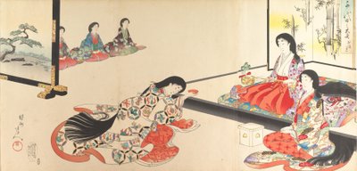 Chiyoda Castle Album of Women, 1895., 1895. av Chikanobu Yoshu