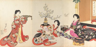 Chiyoda Castle Album of Women, 1895., 1895. av Chikanobu Yoshu