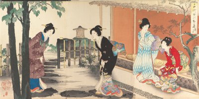 Chiyoda Castle Album of Women, 1895., 1895. av Chikanobu Yoshu