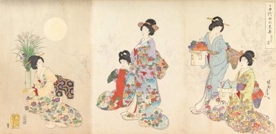 Chiyoda Castle Album of Women, 1895., 1895. av Chikanobu Yoshu