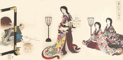 Chiyoda Castle Album of Women, 1895., 1895. av Chikanobu Yoshu