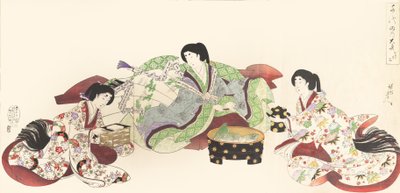 Chiyoda Castle Album of Women, 1895., 1895. av Chikanobu Yoshu