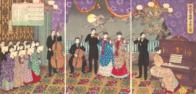Conse RT f Europa Ignored c Ose Orchestra Gasso, 1889. , 1889. av Chikanobu Yoshu
